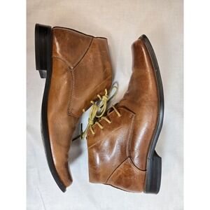 Fratelli Select All Leather Square Toe Brown Oxfords Men's 10M